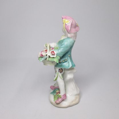 A Derby Figure of a Flower Seller - Image 5