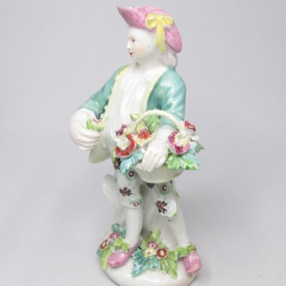 A Derby Figure of a Flower Seller - Image 6