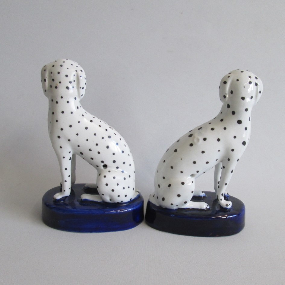 Porcelain dalmatian sales dog