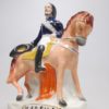 Two Victorian Staffordshire equestrian figures of Marshall Arnaud and Lord Raglan both well coloured  and painted by the same decorator. Circa 1855. - Image 12