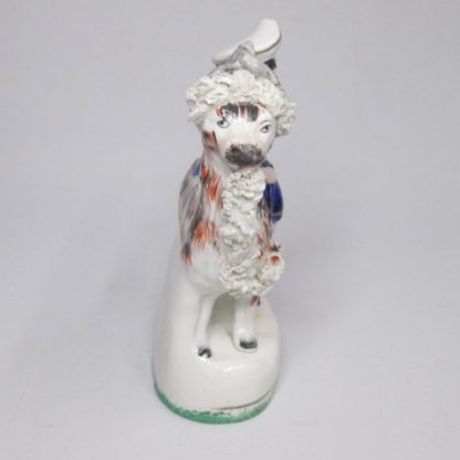 A Victorian Staffordshire figure portraying The Prince of Wales "Edward Albert" on a goat. Circa 1850 - Image 4