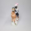 A Staffordshire figure of probably Queen Victoria on a horse with her dog at the horse's feet, possibly Dash.  Circa 1850 - Image 5