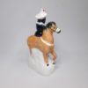 A Staffordshire figure of probably Queen Victoria on a horse with her dog at the horse's feet, possibly Dash.  Circa 1850 - Image 7