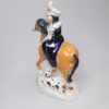 A Staffordshire figure of probably Queen Victoria on a horse with her dog at the horse's feet, possibly Dash.  Circa 1850 - Image 11
