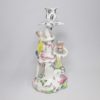 A Bow candlestick figure of Cupid and Flora the "Goddess of flowers" and the season of spring time, Circa 1758. - Image 8