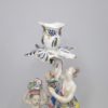 A Bow candlestick figure of Cupid and Flora the "Goddess of flowers" and the season of spring time, Circa 1758. - Image 4