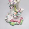 A Bow candlestick figure of Cupid and Flora the "Goddess of flowers" and the season of spring time, Circa 1758. - Image 13
