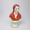 A Kent Staffordshire pottery bust of John Locke, Philosopher and Physician know as the father of liberalism Circa, 1900. - Image 4