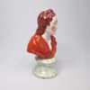 A Kent Staffordshire pottery bust of John Locke, Philosopher and Physician know as the father of liberalism Circa, 1900. - Image 5