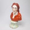 A Kent Staffordshire pottery bust of John Locke, Philosopher and Physician know as the father of liberalism Circa, 1900. - Image 11