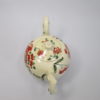 A small Creamware teapot and cover made at Cockpit Hill pottery works, Derby with hand decorated rose, leaves, cherries and other flowers. . Circa. 1765. - Image 11