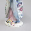 A Bow Porcelain Figure of a Lady Standing with a basket of flowers over her right arm and is representing the season of spring.  Circa 1760 - Image 10