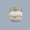 A Derby bell shaped custard cup with gilded dentil design to the rim by Master gilder Thomas Soar . Circa 1785 to 1795 - Image 4