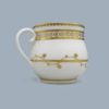 A Derby bell shaped custard cup with gilded dentil design to the rim by Master gilder Thomas Soar . Circa 1785 to 1795 - Image 5