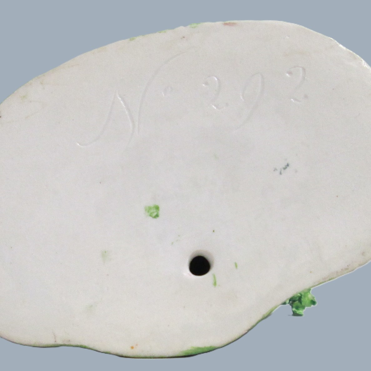 A Derby Tithe Pig Group, representing the Farmer's wife, offering her baby to the Clergyman as payment of the tithe, instead of the pig. Circa 1790 - Image 12