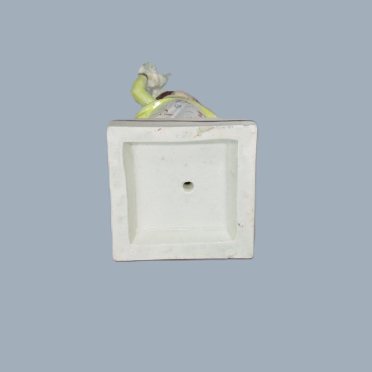 A Staffordshire pearlware square base figure of Air one of the elements. Circa 1810 - Image 12